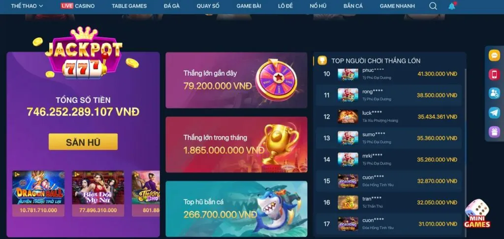 Các tính năng nổi bật của game bắn cá Nextbet Link